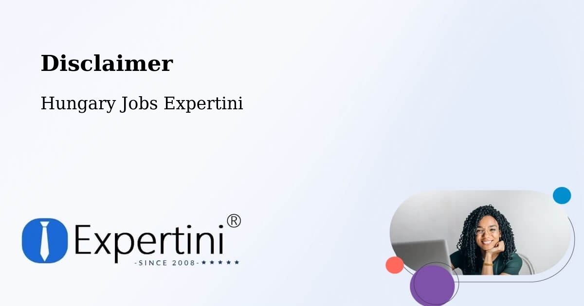 Disclaimer – Báránd - Hungary Jobs Expertini